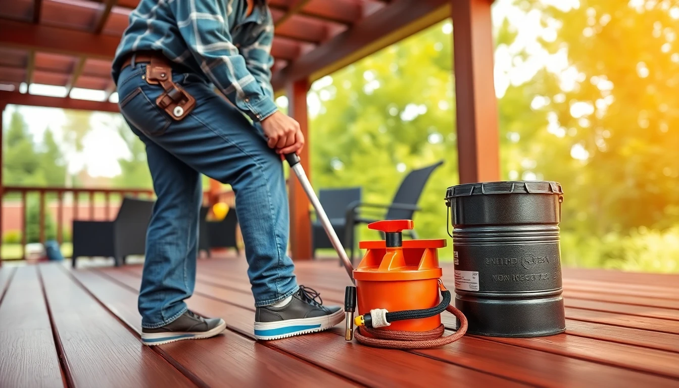 Deck & Pergola Staining